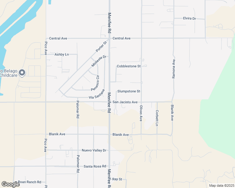 map of restaurants, bars, coffee shops, grocery stores, and more near 29087 Slumpstone Street in Nuevo