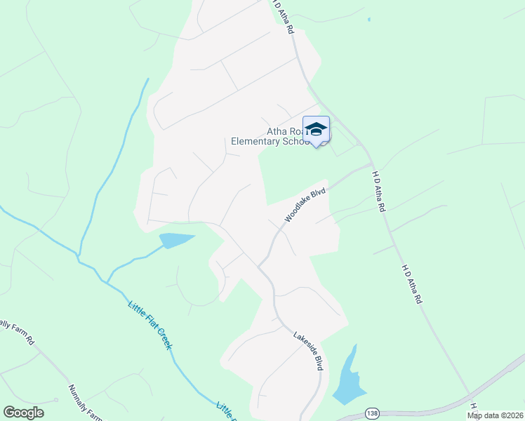 map of restaurants, bars, coffee shops, grocery stores, and more near 2955 Summit Lane in Monroe