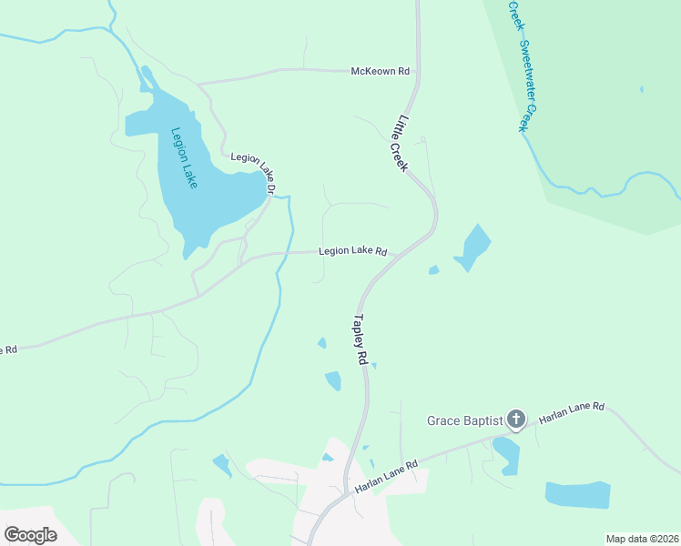 map of restaurants, bars, coffee shops, grocery stores, and more near 104 Pine Valley Trail in Villa Rica