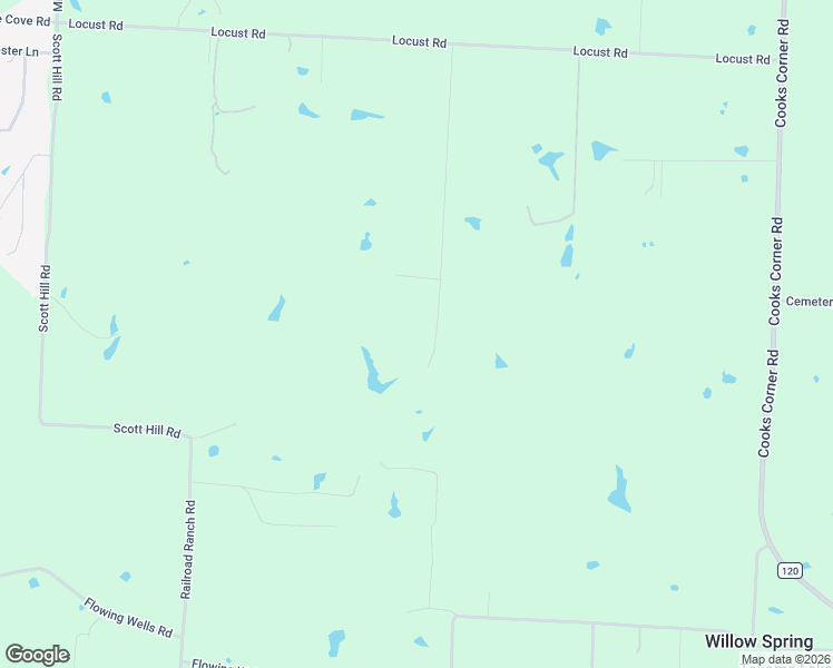 map of restaurants, bars, coffee shops, grocery stores, and more near 629 Clountz Lane in Pottsboro