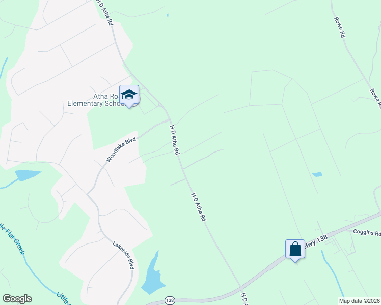 map of restaurants, bars, coffee shops, grocery stores, and more near 505 Emerald Pointe Trail in Monroe