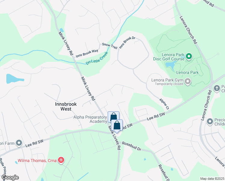 map of restaurants, bars, coffee shops, grocery stores, and more near 4302 Glen Heights Way in Snellville
