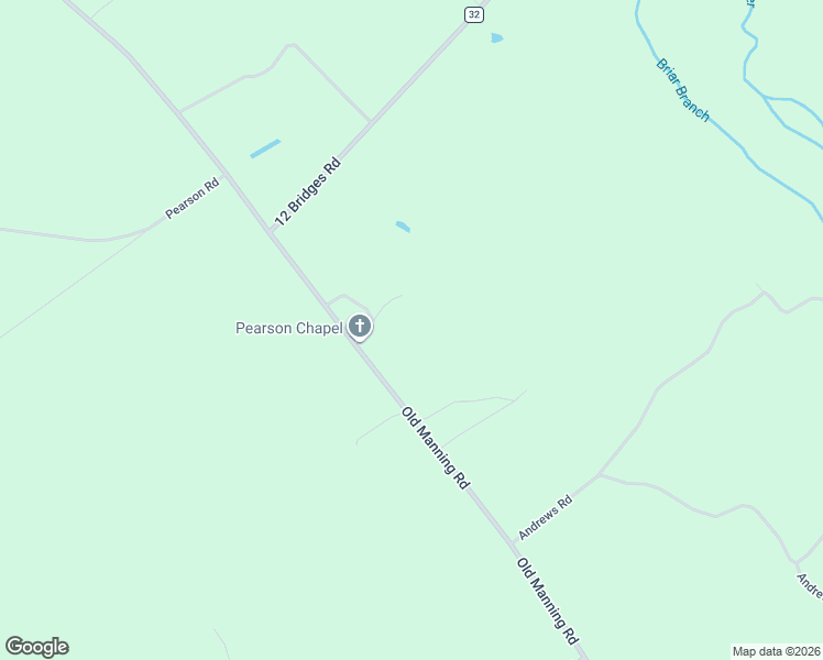 map of restaurants, bars, coffee shops, grocery stores, and more near 3545 Old Manning Road in Manning