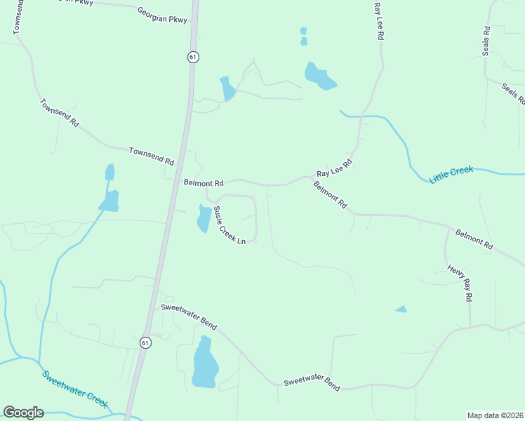 map of restaurants, bars, coffee shops, grocery stores, and more near 412 Susie Creek Lane in Villa Rica