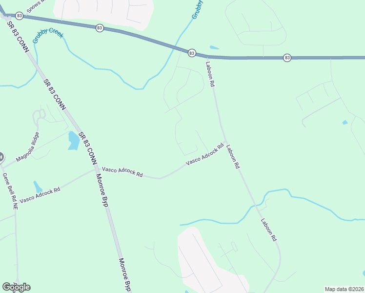 map of restaurants, bars, coffee shops, grocery stores, and more near 824 Evergreen Drive in Monroe