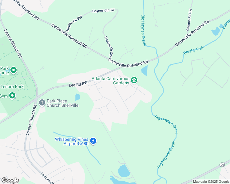 map of restaurants, bars, coffee shops, grocery stores, and more near 4635 Rutledge Drive in Snellville
