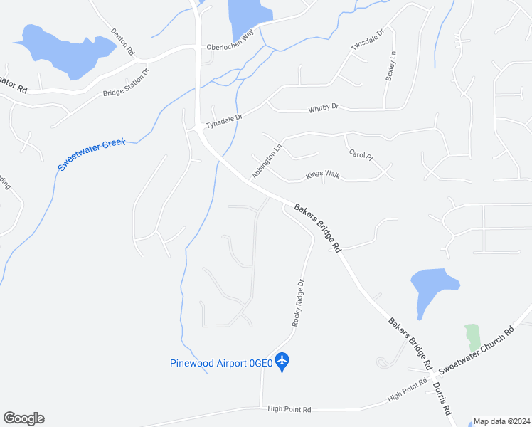 map of restaurants, bars, coffee shops, grocery stores, and more near 67 Stratford Drive in Douglasville