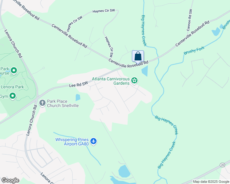 map of restaurants, bars, coffee shops, grocery stores, and more near 4635 Rutledge Drive in Snellville
