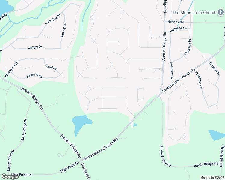 map of restaurants, bars, coffee shops, grocery stores, and more near 120 Wendy Way in Douglasville