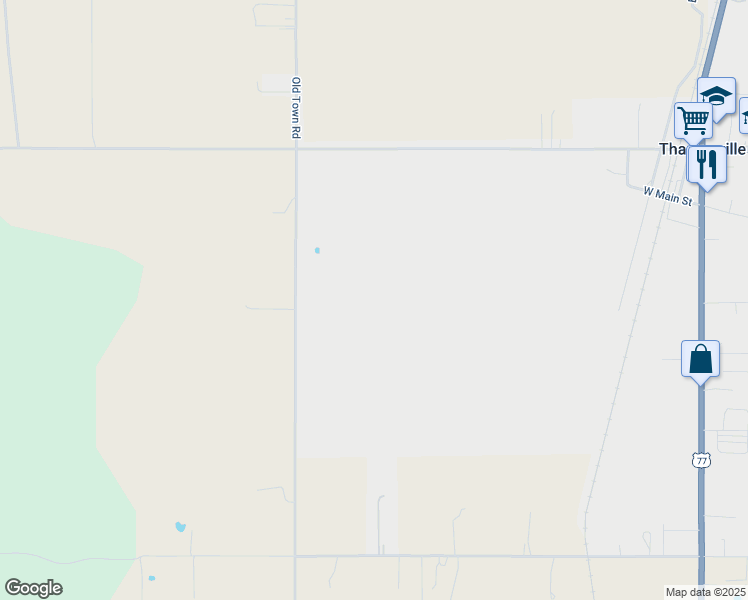 map of restaurants, bars, coffee shops, grocery stores, and more near in Thackerville