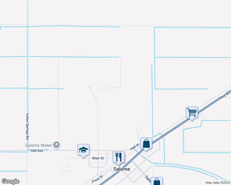 map of restaurants, bars, coffee shops, grocery stores, and more near 37501-37587 Center Street in Salome