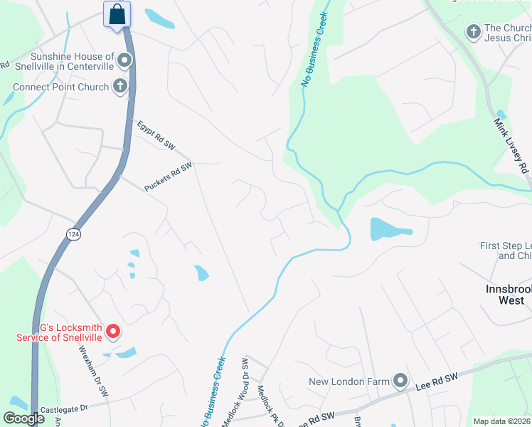 map of restaurants, bars, coffee shops, grocery stores, and more near 4003 Laurel Bend Court in Snellville