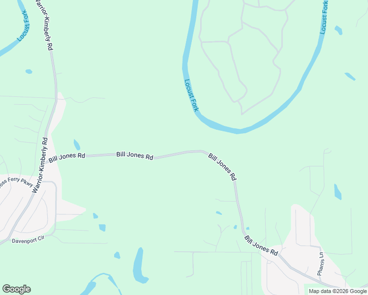 map of restaurants, bars, coffee shops, grocery stores, and more near 9779 Bill Jones Road in Kimberly