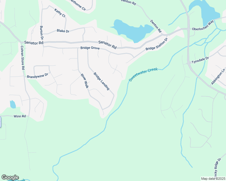 map of restaurants, bars, coffee shops, grocery stores, and more near 457 Bridge Landing in Douglasville