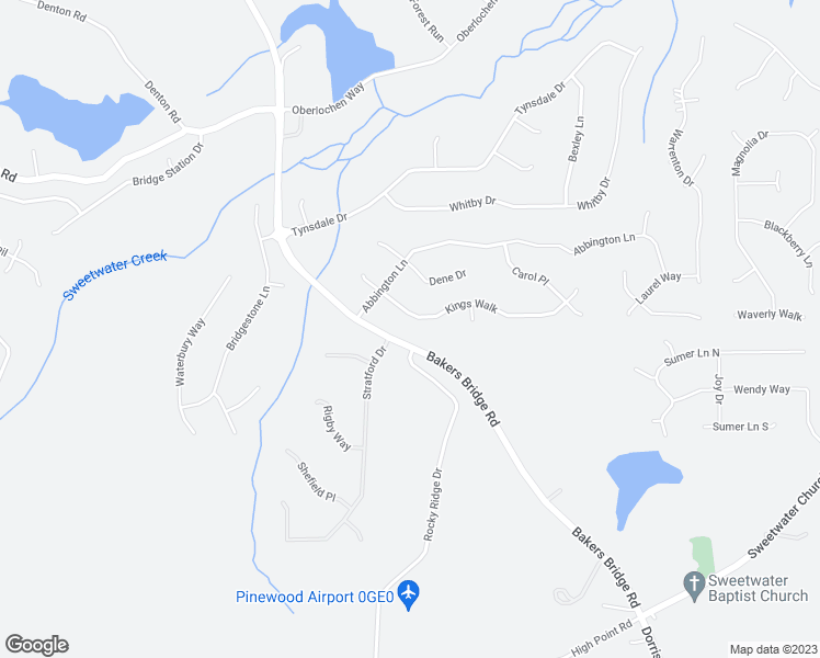 map of restaurants, bars, coffee shops, grocery stores, and more near 160 Kings Walk in Douglasville