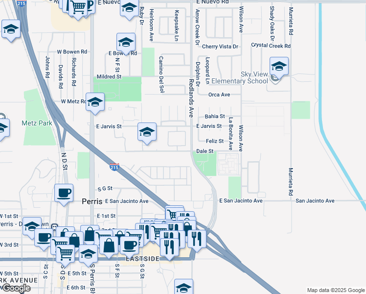 342 Dale Street, Perris CA Walk Score