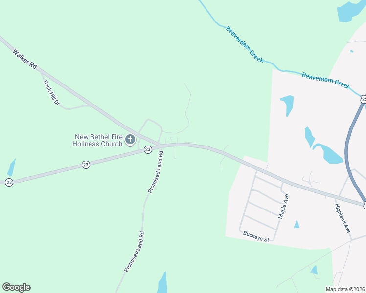 map of restaurants, bars, coffee shops, grocery stores, and more near 1181 Jeter Street in Edgefield