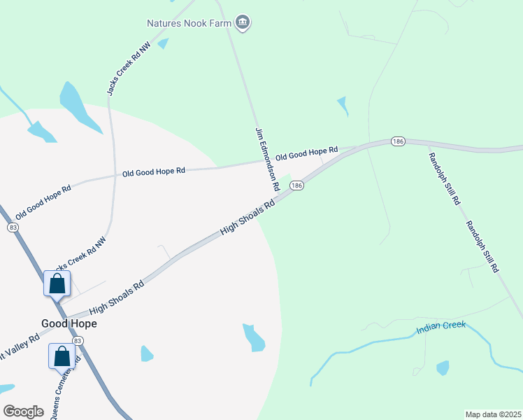 2671 High Shoals Road, Good Hope GA Walk Score