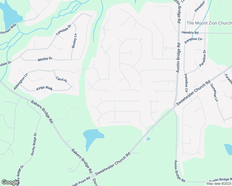 map of restaurants, bars, coffee shops, grocery stores, and more near 185 Waverly Walk in Douglasville