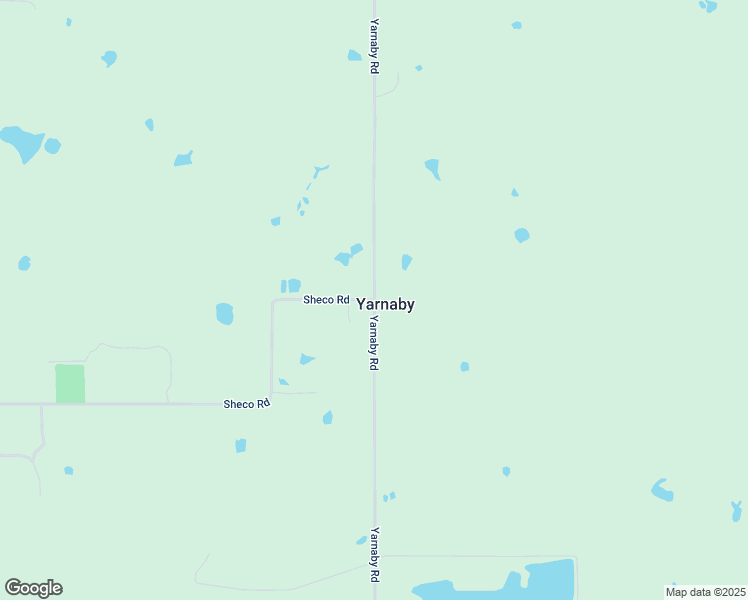 map of restaurants, bars, coffee shops, grocery stores, and more near Yarnaby Road in Bryan County