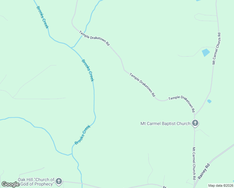 map of restaurants, bars, coffee shops, grocery stores, and more near 582 Temple Draketown Road in Temple