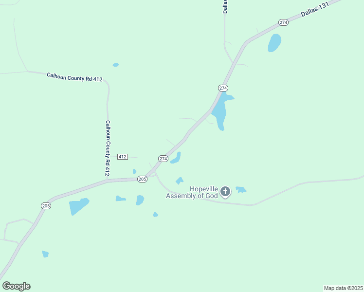 map of restaurants, bars, coffee shops, grocery stores, and more near 17500 Arkansas 274 in Bearden