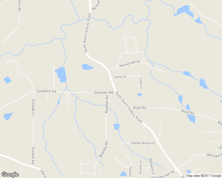 map of restaurants, bars, coffee shops, grocery stores, and more near 527 North Burnt Hickory Road in Douglasville