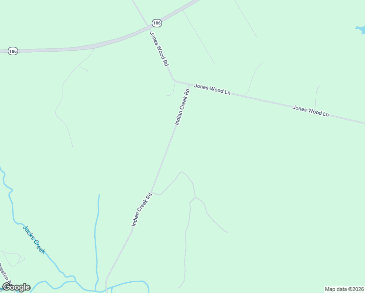map of restaurants, bars, coffee shops, grocery stores, and more near Indian Creek Road in Good Hope