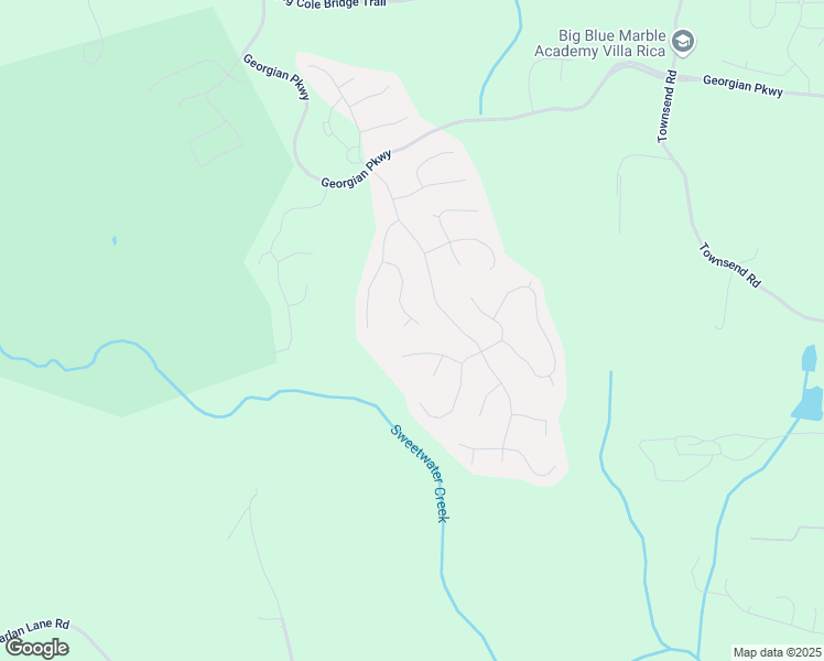 map of restaurants, bars, coffee shops, grocery stores, and more near 174 Nunnally Place in Villa Rica