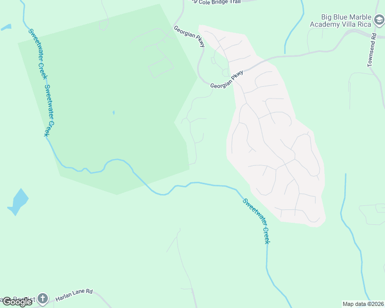 map of restaurants, bars, coffee shops, grocery stores, and more near 402 Manchester Lane in Villa Rica