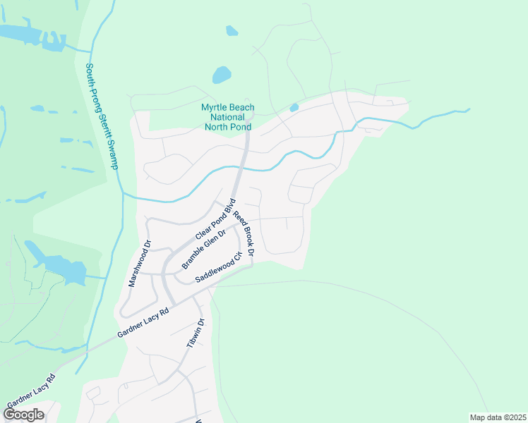 map of restaurants, bars, coffee shops, grocery stores, and more near 3904 Briar Vista Drive in Myrtle Beach