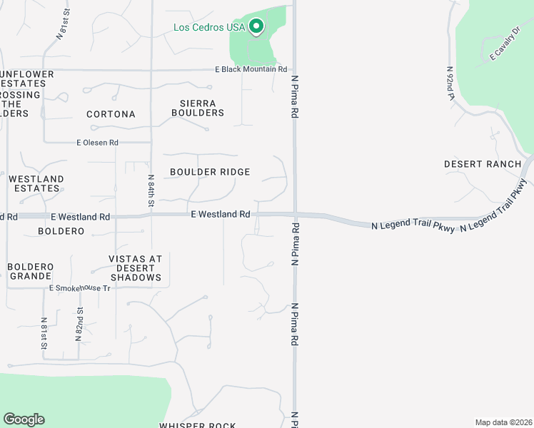 map of restaurants, bars, coffee shops, grocery stores, and more near 8743 East Preserve Way in Scottsdale