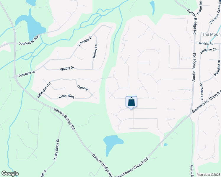 map of restaurants, bars, coffee shops, grocery stores, and more near 208 Wellington Walk in Douglasville