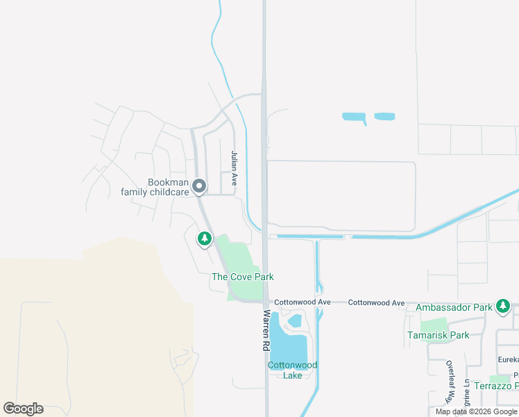 map of restaurants, bars, coffee shops, grocery stores, and more near 312 North Warren Road in San Jacinto