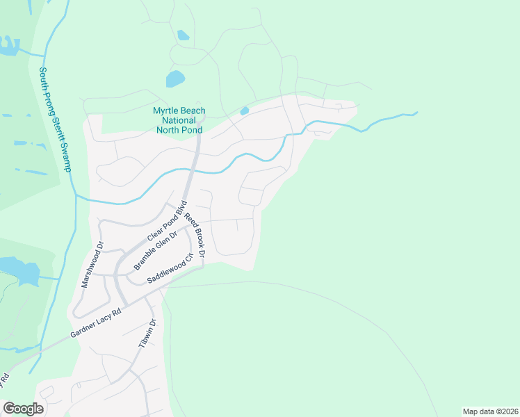 map of restaurants, bars, coffee shops, grocery stores, and more near 4880 Sandlewood Drive in Myrtle Beach