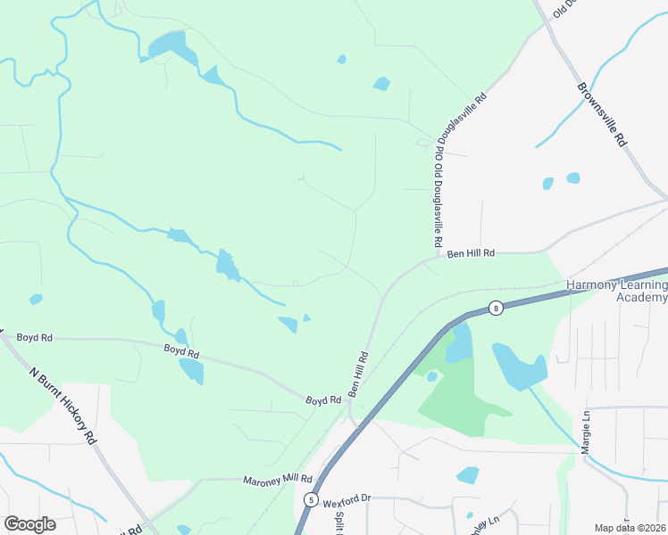 map of restaurants, bars, coffee shops, grocery stores, and more near 479 Greystone Lane in Douglasville