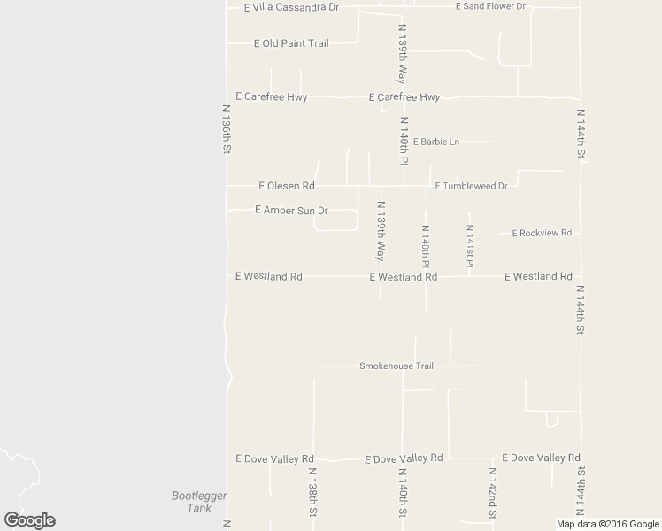 map of restaurants, bars, coffee shops, grocery stores, and more near 13606 East Westland Road in Scottsdale