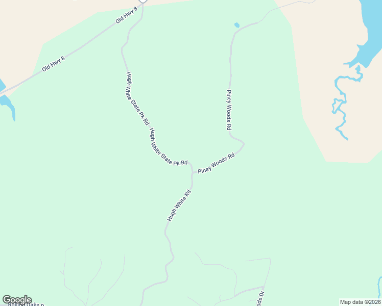 map of restaurants, bars, coffee shops, grocery stores, and more near 1438 Hugh White State Park Road in Grenada