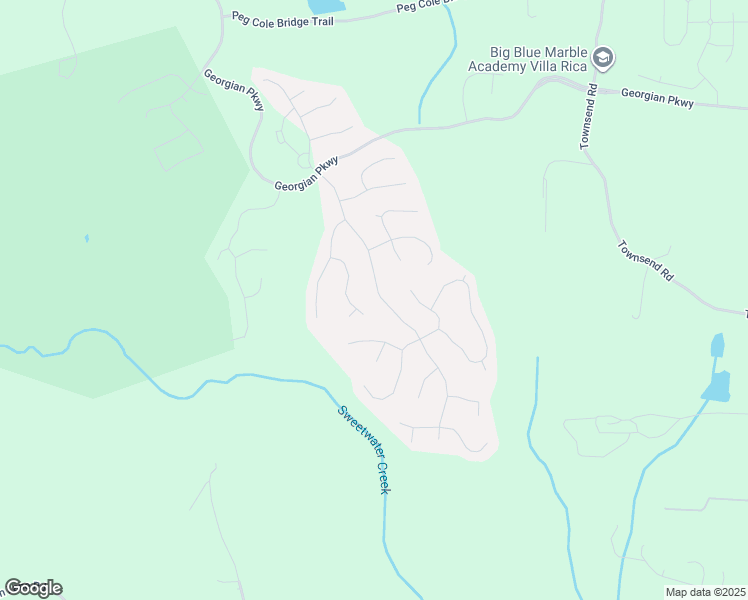 map of restaurants, bars, coffee shops, grocery stores, and more near 184 Nunnally Place in Villa Rica