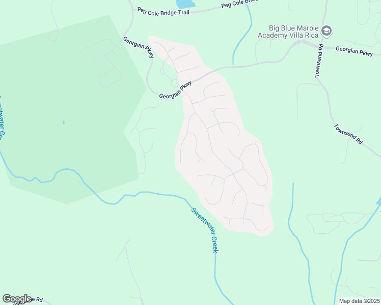 map of restaurants, bars, coffee shops, grocery stores, and more near 116 Nunnally Place in Villa Rica