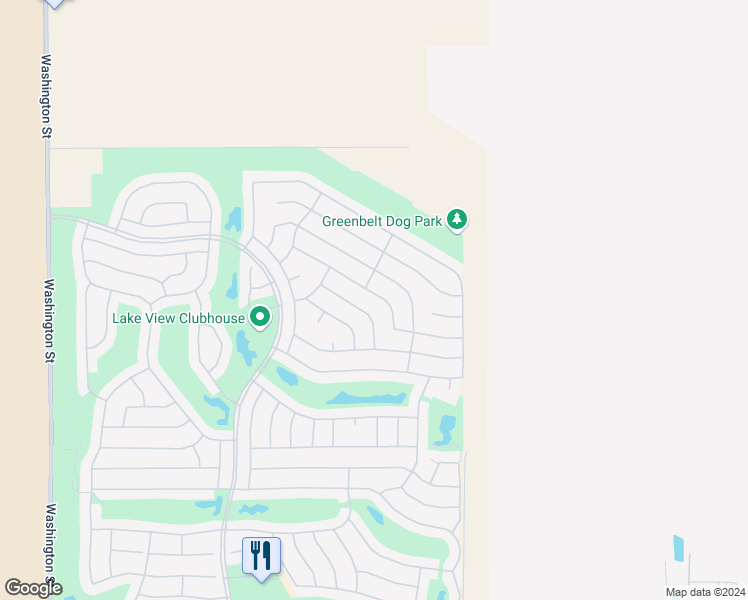 map of restaurants, bars, coffee shops, grocery stores, and more near 78653 Rainswept Way in Palm Desert