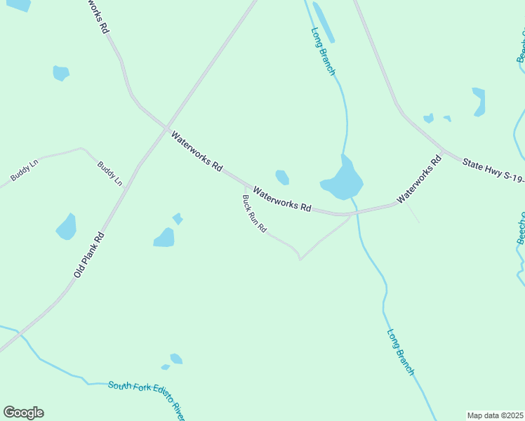 map of restaurants, bars, coffee shops, grocery stores, and more near 518 Waterworks Road in Johnston