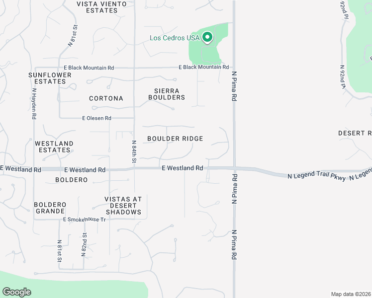 map of restaurants, bars, coffee shops, grocery stores, and more near 8602 East Preserve Way in Scottsdale