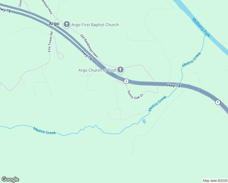 map of restaurants, bars, coffee shops, grocery stores, and more near Mathis Creek Farm Road in Cordova