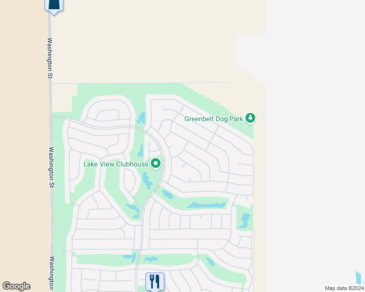 map of restaurants, bars, coffee shops, grocery stores, and more near 35201 Cornet Way in Palm Desert