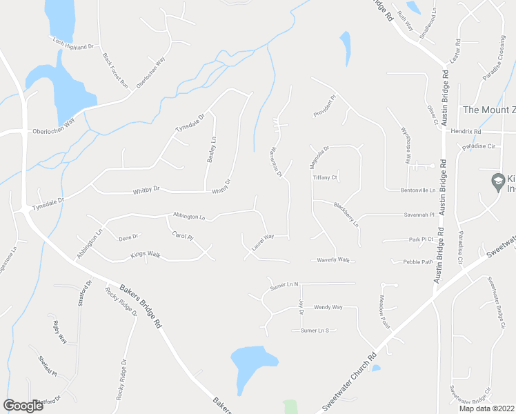 map of restaurants, bars, coffee shops, grocery stores, and more near 20 Kimball Court in Douglasville