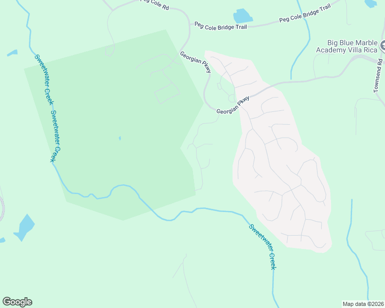 map of restaurants, bars, coffee shops, grocery stores, and more near 298 Manchester Lane in Villa Rica