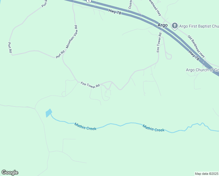 map of restaurants, bars, coffee shops, grocery stores, and more near 69 Fire Tower Road in Cordova