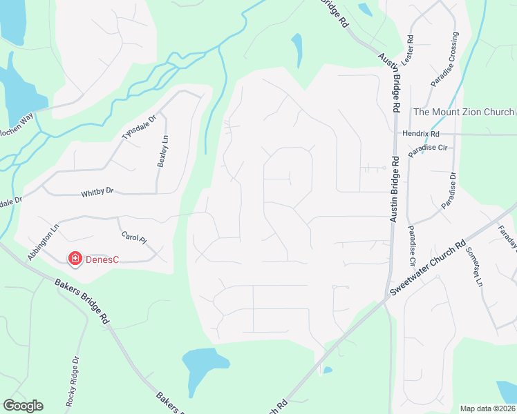 map of restaurants, bars, coffee shops, grocery stores, and more near 580 Magnolia Drive in Douglasville