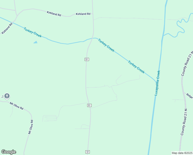 map of restaurants, bars, coffee shops, grocery stores, and more near 2201-3399 County Road 51 in Fayette